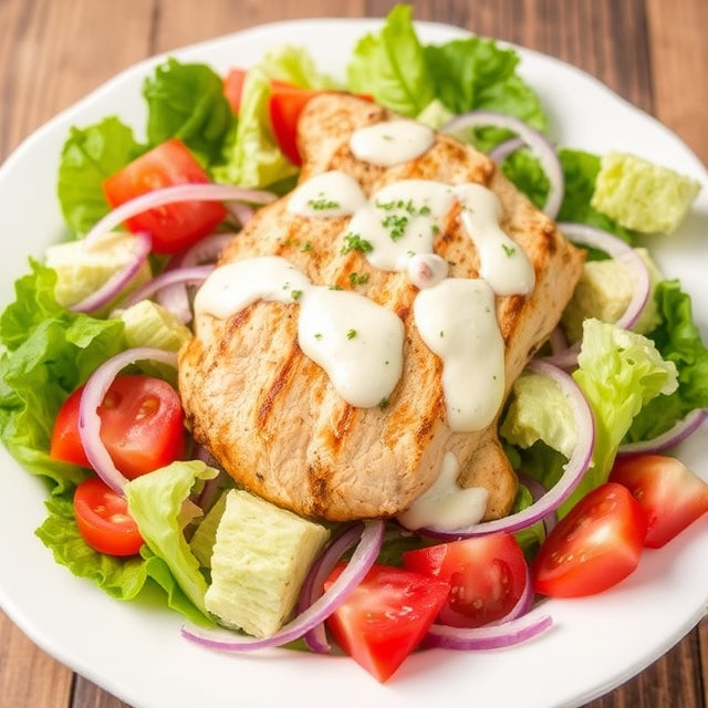 Calories 582 Protein 37 Carbs 34 Fats 33